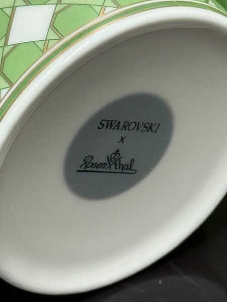 Набор для ванной комнаты Swarovski X Rosenthal фарфор болотный b9542633-1-6