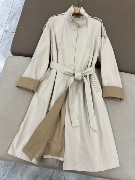 Плащ Brunello Cucinelli женский белый 123206-5