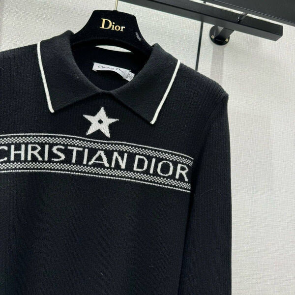 Лонгслив Christian Dior женский черный 169173-3