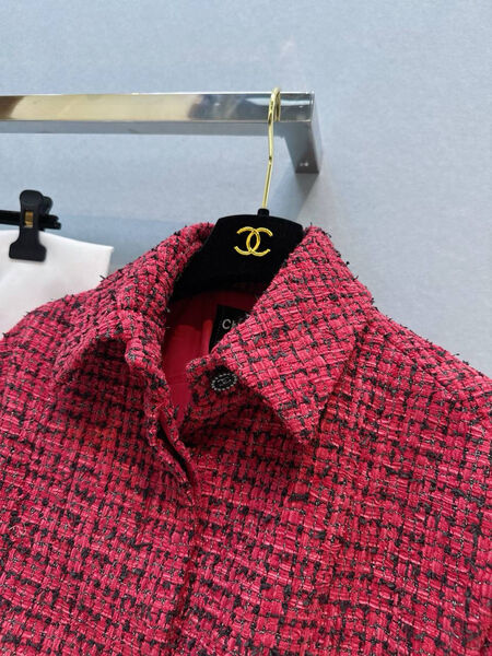 Жакет Chanel женский бордовый 178451-7