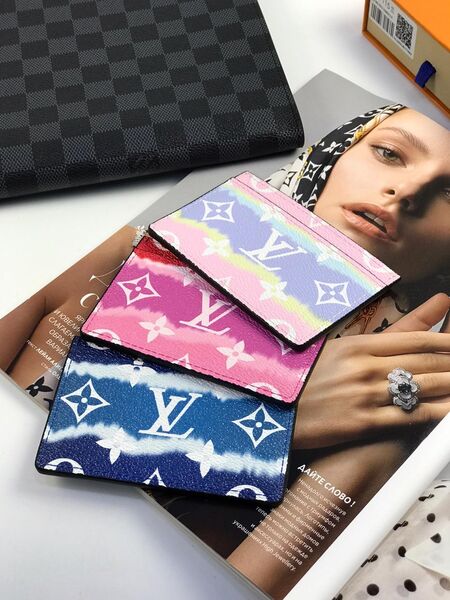 Визитница Louis Vuitton женский разноцветный 15989-3