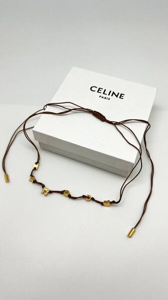 Чокер Celine золотистый 176089