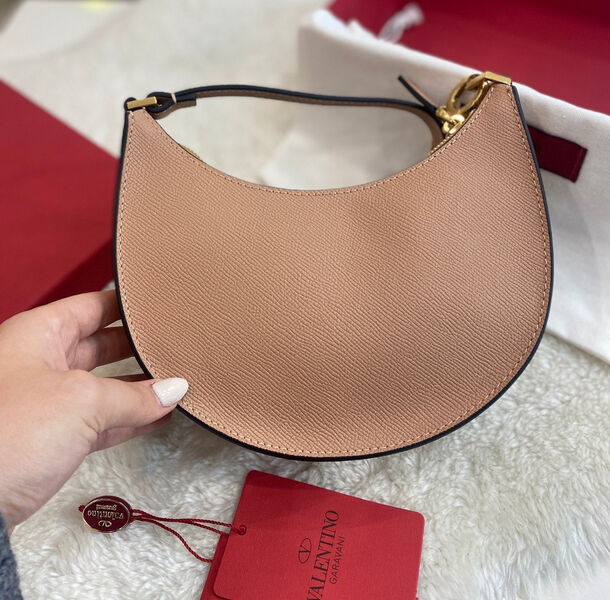 Сумка Valentino женский кожа розовый 98737-2