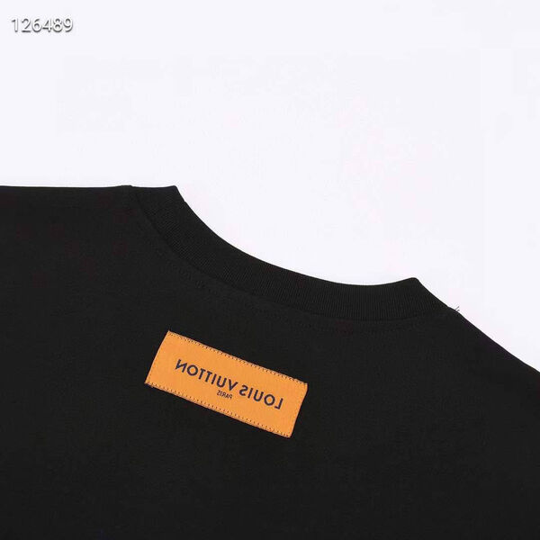Мужская футболка Louis Vuitton мужской черный 143776-7