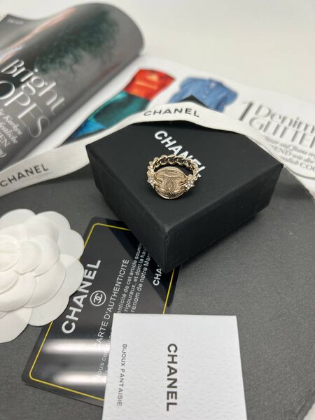 Кольцо Chanel бронзовый 175370