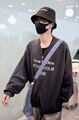 Свитшот на молнии Acne Studios мужской черный t5462570-1-6