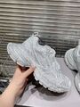 Женские кроссовки Balenciaga Triple S женский серебристый u1616644-1