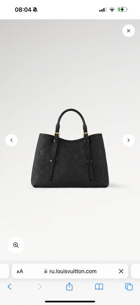 Сумка Louis Vuitton женский кожа черный 178395-2