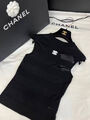 Майка Chanel женский черный 187021-2