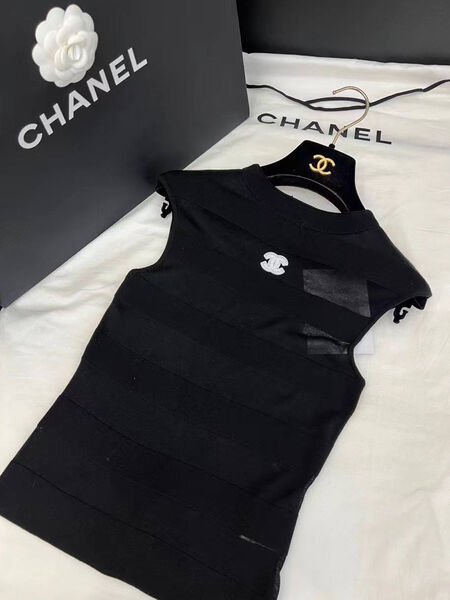Майка Chanel женский черный 187021-2