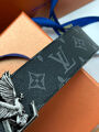 Мужской ремень Louis Vuitton мужской кожа черный 121136-2