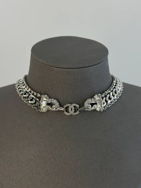 Чокер и серьги Chanel z7067805-1-2