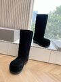 Женские ботинки Balenciaga Women's Alaska Fur Bootie женский замша черный k8269706-1-6