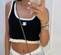 Топ Chanel женский черный 186949-1