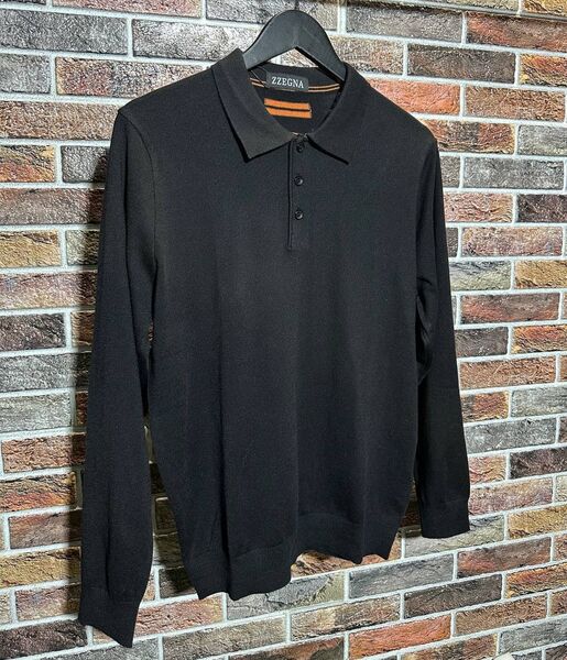 Мужское поло Zegna мужской черный 158178