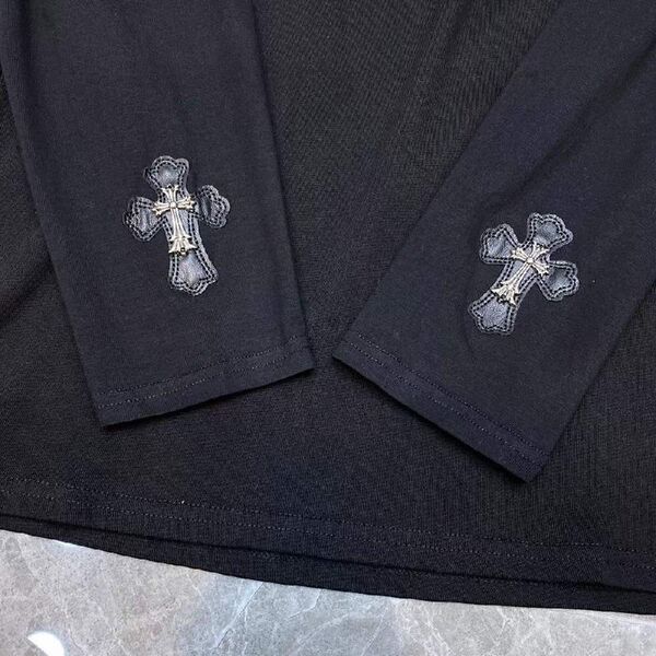 Лонгслив Chrome Hearts мужской черный e8039713-1-5