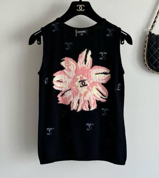 Майка Chanel женский черный 148424
