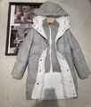 Пуховик Brunello Cucinelli женский графитовый 62288-2