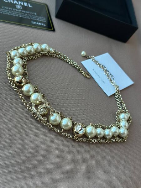 Чокер-колье Chanel женский золото t7913908-1-3