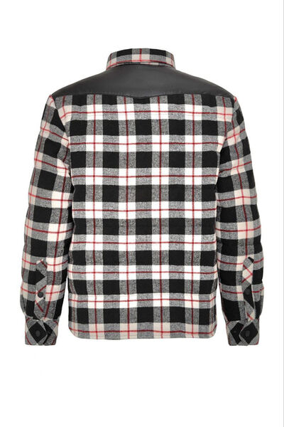 Мужская рубашка Moncler мужской черный 113615-2
