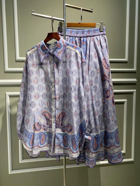 Костюм Zimmermann женский бирюзовый 108979-4