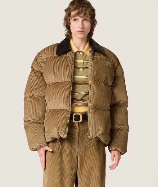 Куртка Miu Miu женский бежевый 200335