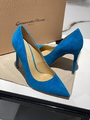 Туфли Gianvito Rossi женский замша синий 80088-2