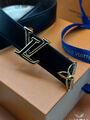Женский ремень Louis Vuitton женский кожа черный 139022-2