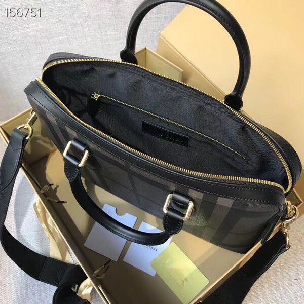 Мужской портфель Burberry мужской черный 52055-2
