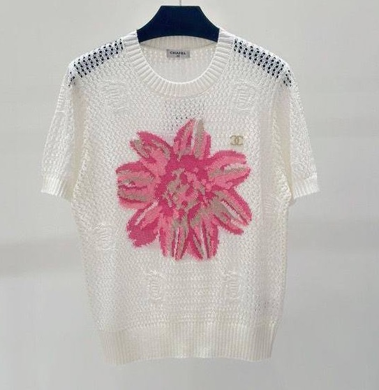Футболка Chanel женский белый 148177