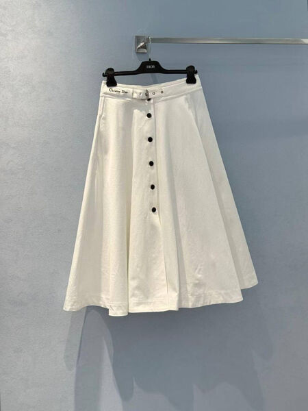 Юбка Christian Dior женский белый 191997-3