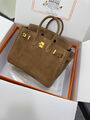 Сумка Hermès Birkin 25 женский замша 155728-2
