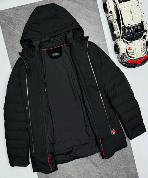 Мужской пуховик Kiton мужской черный 165339-3
