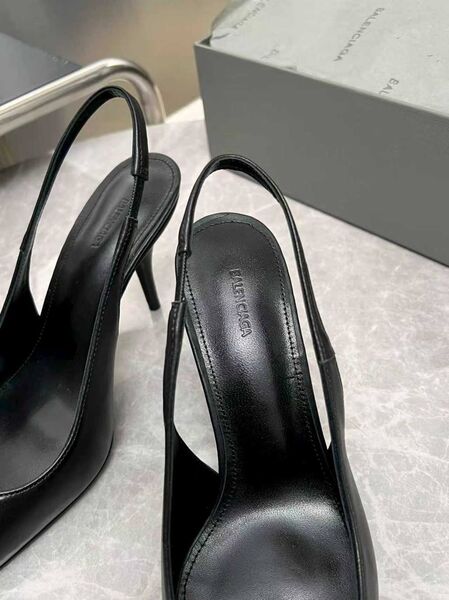 Женские туфли Balenciaga женский кожа черный h3817374-1-7