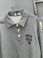 Костюм Miu Miu женский графитовый 142161-1