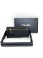 Кошелек Prada женский кожа черный 132292-3
