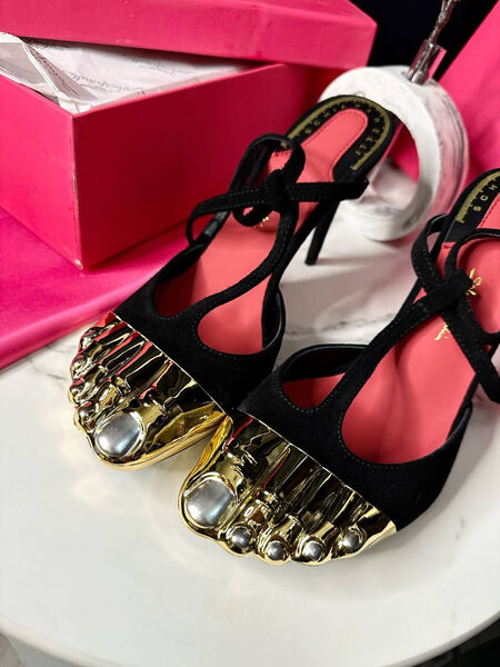 Туфли Schiaparelli женский замша черный 182122-2