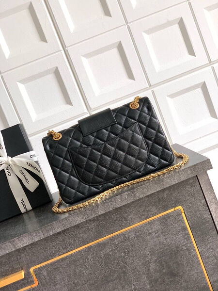 Сумка Chanel женский кожа черный 194334-2