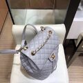 Рюкзак Chanel мужской кожа графитовый 20138-2