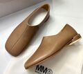 Лоферы Maison Margiela женский кожа swift темно-бежевый 123935