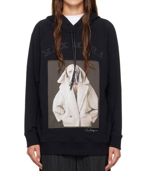 Худи Max Mara женский черный 128494
