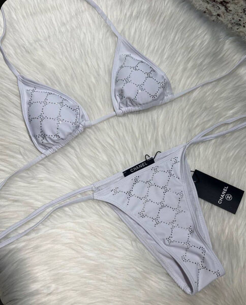 Купальник Chanel женский графитовый 144804