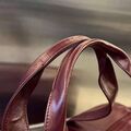 Дорожная сумка Bottega Veneta мужской кожа бордовый 120673-4