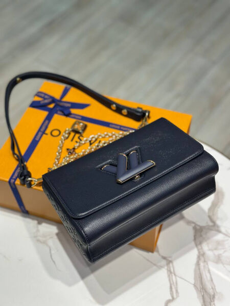 Сумка Louis Vuitton женский кожа черный 200098-3