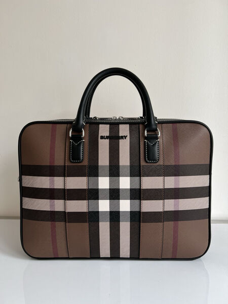 Мужской портфель Burberry мужской кожа 120366-3
