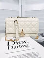 Сумка Christian Dior Handle женский кожа белый 152942-2