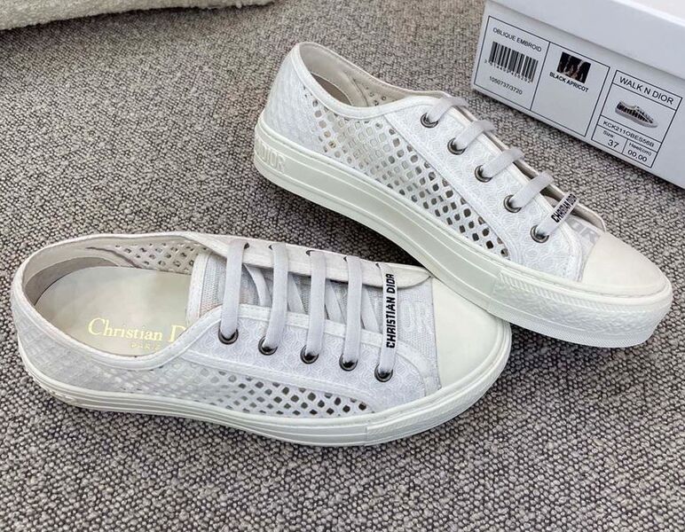 Кеды Christian Dior женский белый 24312