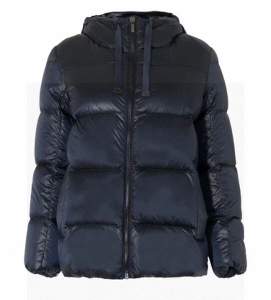 Пуховик Max Mara женский синий 62949