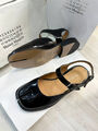 Туфли Maison Margiela женский кожа черный 148221-2