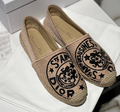 Эспадрильи Christian Dior женский текстиль бежевый 91370-1